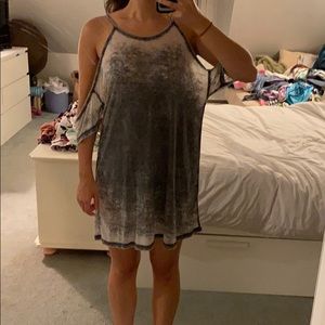 Gray dress